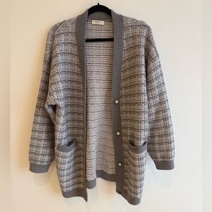 Babaton Merino Wool Cardigan